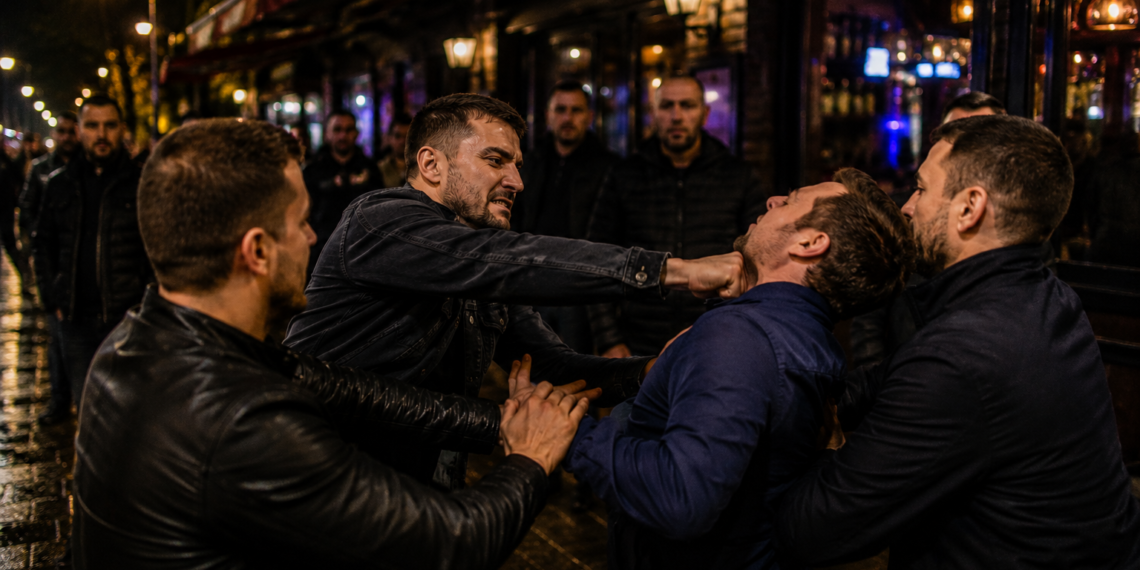 Tânăr de 26 de ani, reținut după ce a făcut scandal și a bătut doi bărbați în zona cafenelei WIN PUB din Câmpulung Moldovenesc