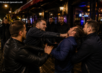 Tânăr de 26 de ani, reținut după ce a făcut scandal și a bătut doi bărbați în zona cafenelei WIN PUB din Câmpulung Moldovenesc