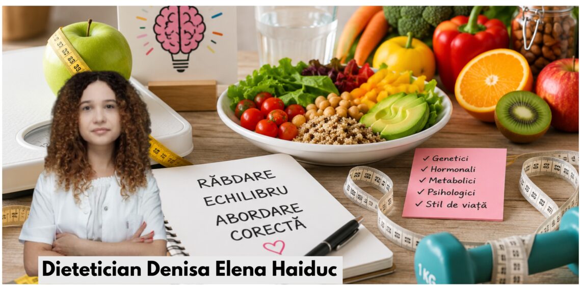 De ce unele persoane nu reușesc să slăbească, deși se străduiesc. Explicațiile dieteticianului Denisa Haiduc