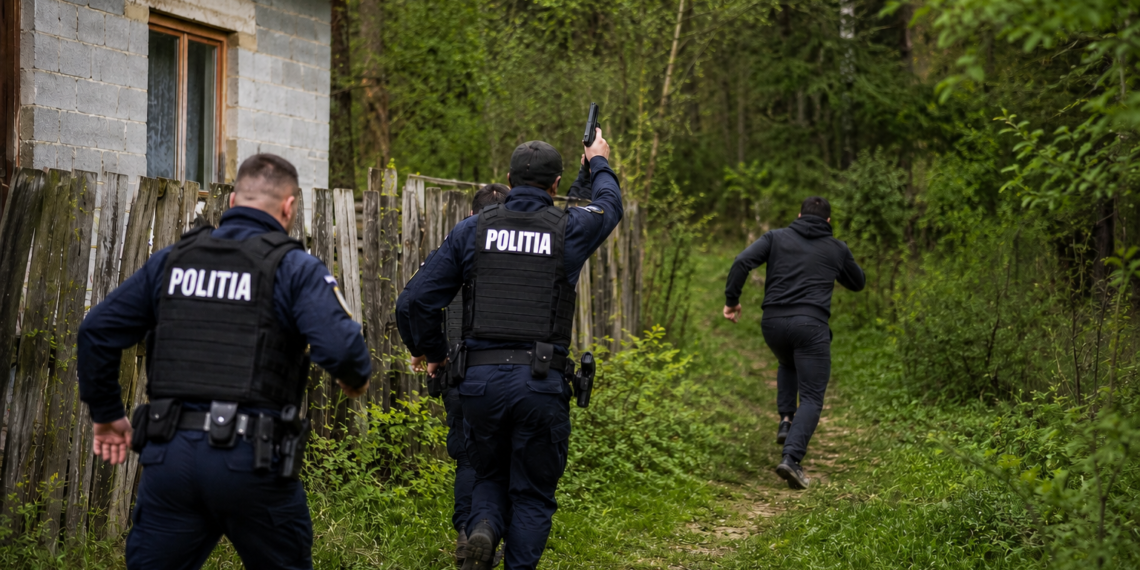 Condamnat pentru conducerea unui vehicul neînmatriculat, prins după o urmărire ca-n filme la Straja. Polițistul a tras un foc de armă după ce individul a fugit pe geam