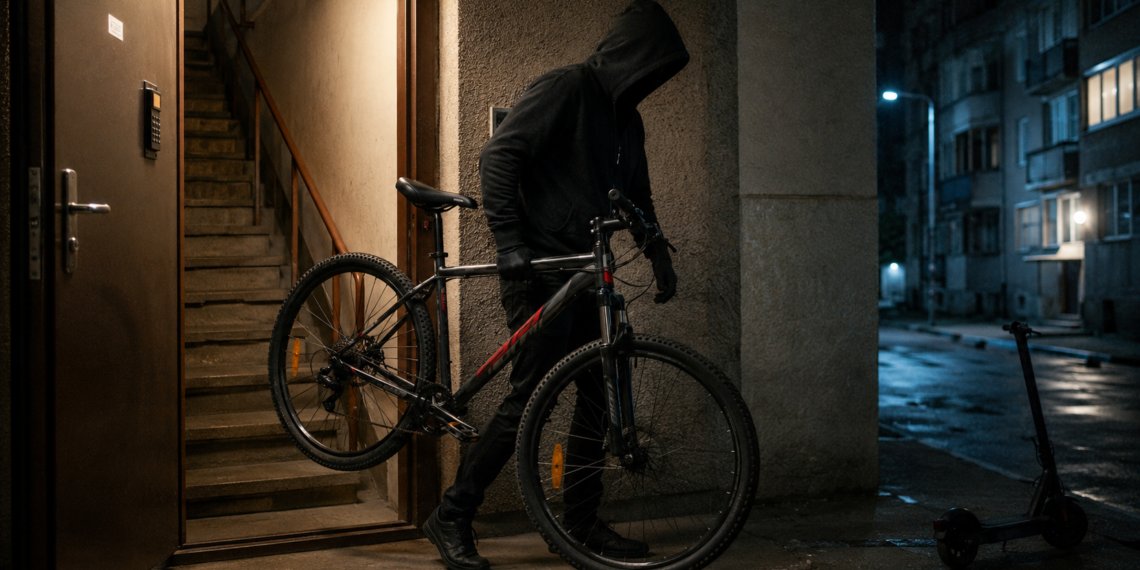 Tânărul care ”culegea” biciclete și trotinete din scările blocurilor din Suceava, condamnat la aproape 5 ani de închisoare