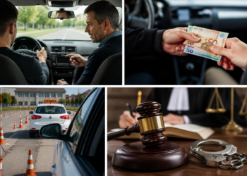 Instructor auto condamnat la închisoare cu suspendare după ce a promis ”pile” pentru permisul de conducere. Inculpatul i-a cerut bani unui investigator sub acoperire pentru medici, sală și traseu