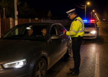 Dosar penal în familie. Minor de 17 ani, prins la volan fără permis, în Grănicești. Tatăl i-a dat mașina ”să învețe”