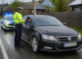 Ucrainean beat, tras pe dreapta pentru că circula cu 82 km/h prin Bivolăria. Polițiștii l-au amendat cu 2.025 de lei