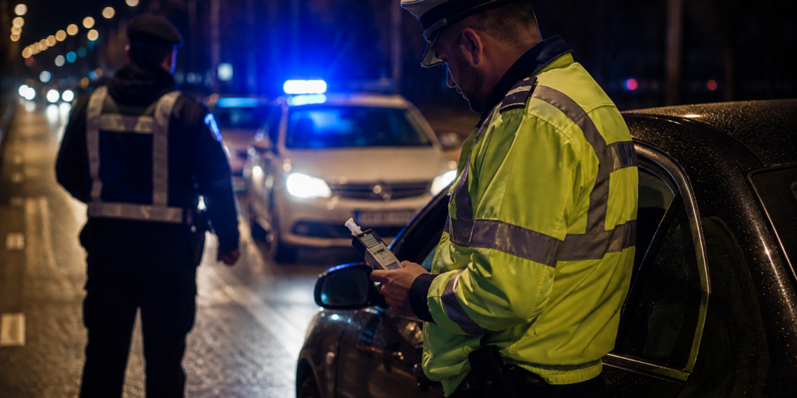 Șofer din Arbore, prins beat cui la volan prin Rădăuți, la 2 noaptea
