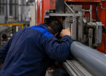 Șef de tură la o fabrică din Baia, grav rănit după ce și-a prins capul într-un utilaj de producție
