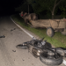 Motociclist de 18 ani și pasagera sa de 16 ani, răniți după ce au intrat cu motocicleta într-o căruță, la Boroaia