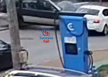 Detalii despre accidentul din zona Orizont. O Mazda a fost aruncată pe contrasens într-o mașină care circula regulamentar, după impactul cu o autoutilitară care vira la dreapta