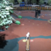 Loc de joacă din cartierul George Enescu, modernizat după 20 de ani, vandalizat la câteva zile de la inaugurare. Tinerii surprinși într-un concert de ”c*aie” și ”p*la mea” sunt căutați pentru a fi trași la răspundere