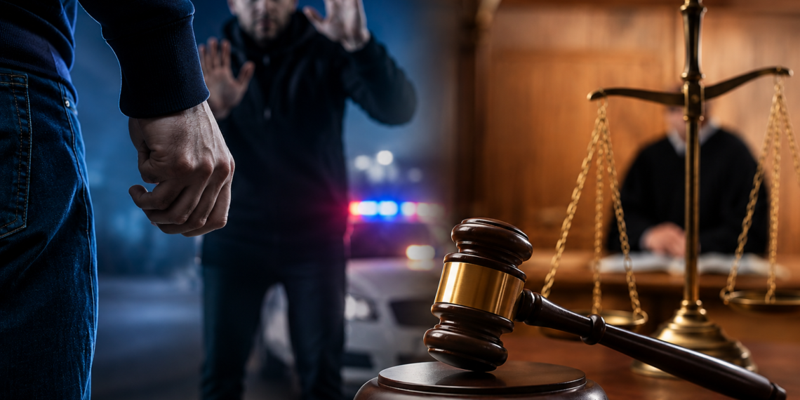 Șase luni de închisoare cu suspendare pentru un bărbat care a amenințat cu moartea un consătean chiar în fața polițiștilor