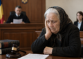 Pensionară de 85 de ani, condamnată după ce a mințit de două ori în fața judecătorilor pentru a-i ajuta pe doi inculpați. Cei doi erau judecați pentru înșelăciune