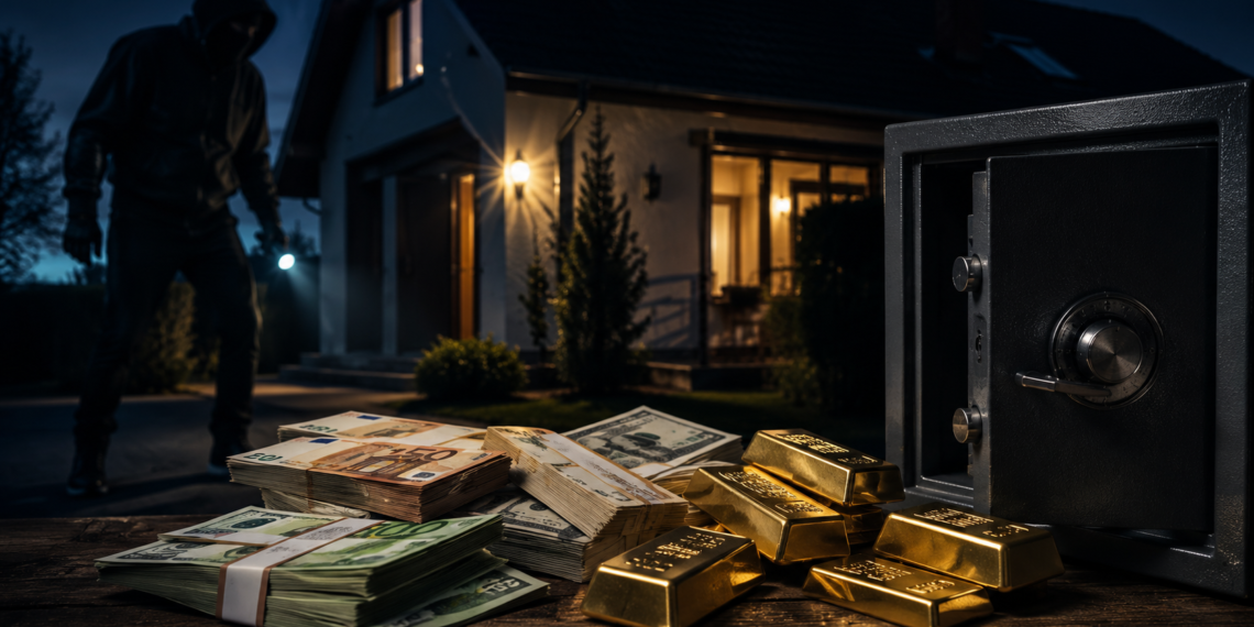 Au furat șase lingouri de aur și peste 47.000 de euro dintr-o casă din Horodnic de Sus. Hoții au fost identificați după mai bine de un an și arestați preventiv