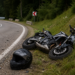 Motociclist german, rănit pe raza localității Sadova după ce a pierdut controlul într-o curbă. A cerut ajutor după ce a ajuns singur într-o parcare