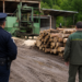 Controale pe linie silvică în zona Mălini. Polițiștii au dat nouă amenzi rutiere, au reținut un certificat de înmatriculare și au confiscat 10 metri cubi de lemn de la o firmă din Slatina
