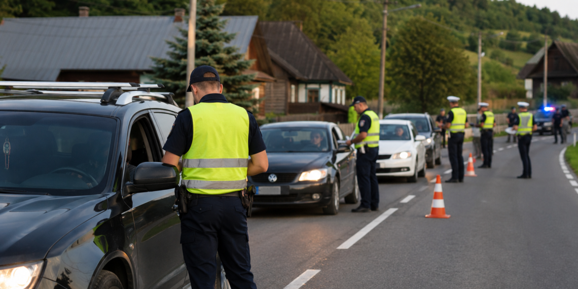 Razie de amploare în Vicovu de Sus, Straja, Brodina și Ulma. Polițiștii au dat amenzi de aproape 13.000 de lei și au suspendat cinci permise, în doar câteva ore