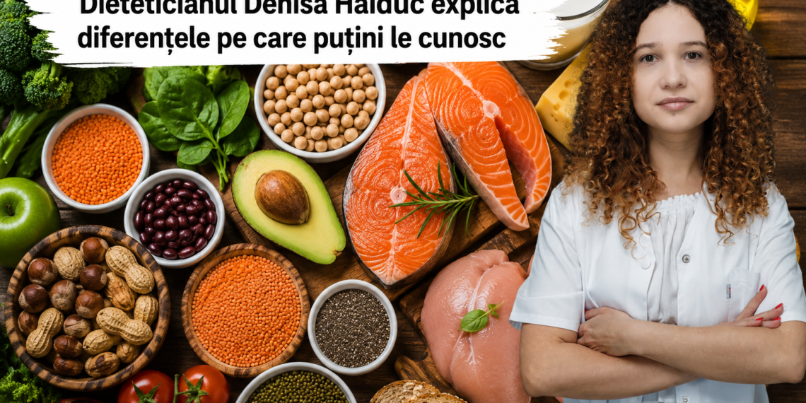 Proteinele animale sau cele vegetale? Dieteticianul Denisa Haiduc explică diferențele pe care puțini le cunosc