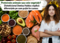 Proteinele animale sau cele vegetale? Dieteticianul Denisa Haiduc explică diferențele pe care puțini le cunosc