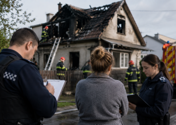 Femeie din Rădăuți, acuzată că și-a dat foc la casă. Suspecta a recunoscut fapta și urmează să fie expertizată psihiatric