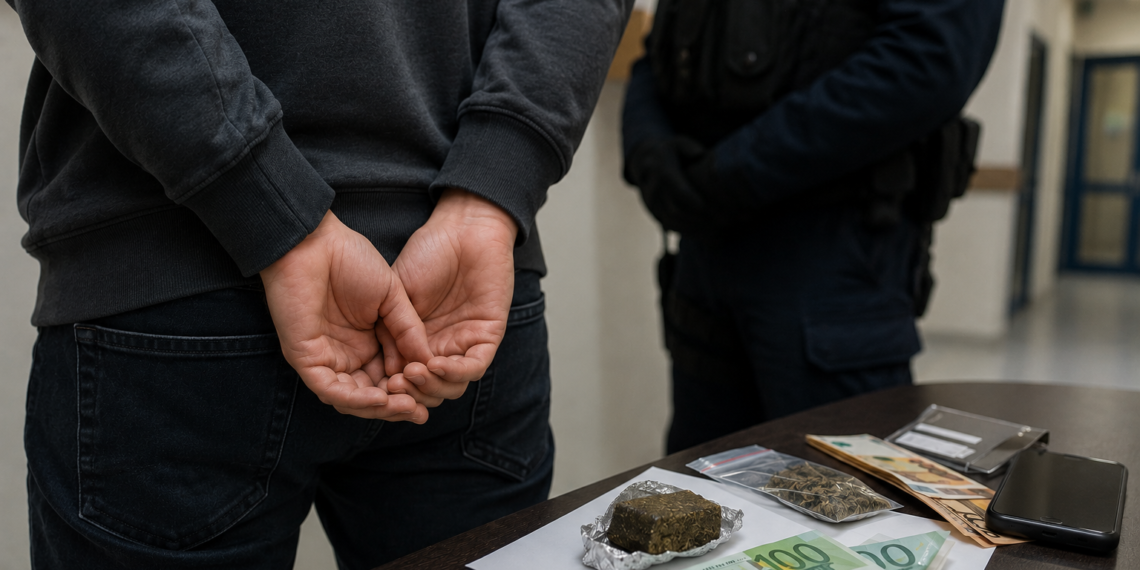 Tânăr condamnat la 6 luni de închisoare cu suspendare după ce a fost prins cu peste 11 grame de hașiș în apropierea unei săli de jocuri din Vatra Dornei