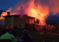 Incendiu devastator la o gospodărie din satul Chiril, comuna Crucea, din cauza unui scurtcircuit