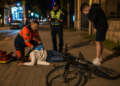 Ieșeancă doborâtă de pe picioare de un biciclist care circula pe trotuar, în apropierea Inspectoratului Școlar Suceava, aproape de miezul nopții. Femeia a ajuns la spital