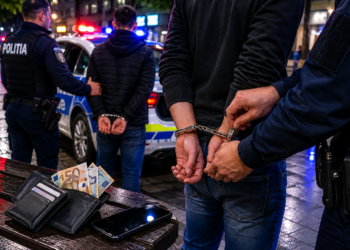 Doi tineri din Câmpulung Moldovenesc, reținuți după ce ar fi furat banii și telefonul unui tânăr aflat în stare de ebrietate. Victima și-a schimbat de mai multe ori declarațiile privind suma dispărută
