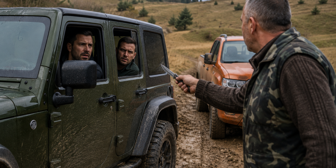 Amendă penală de 3.000 de lei pentru un fermier care a amenințat cu moartea doi turiști și le-a tăiat cauciucurile Jeep-ului cu un cuțit. A crezut că i-au furat trei berbeci și a vrut să-și facă singur dreptate