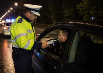 Polițiștii au scos din trafic un șofer cu alcoolemie peste 1 mg/l alcool pur în aerul expirat. Circula haotic între Păltinoasa și Gura Humorului