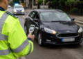 Șofer din Suceava, prins beat la volan, în fața magazinului DanyGry, deși avea permisul suspendat pentru conducere sub influența alcoolului