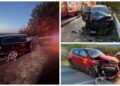 Patru persoane rănite într-un accident produs la ieșirea din Bosanci. Un șofer a depășit pe linie continuă și a intrat frontal într-un Jeep