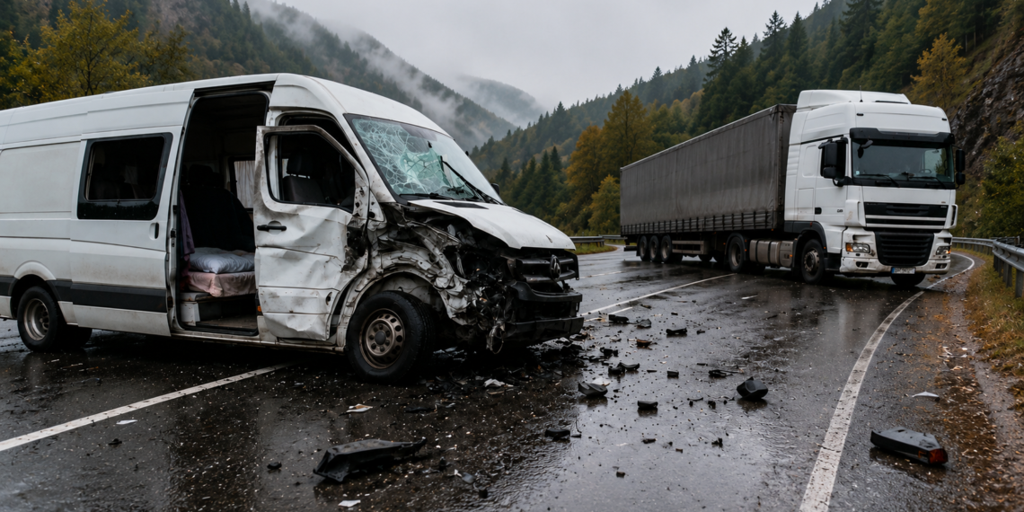 Pedeapsă redusă definitiv pentru un șofer din Republica Moldova care a adormit la volan și a provocat un accident mortal la Câmpulung Moldovenesc. Pasagera dormea pe un pat improvizat și a fost proiectată prin geamul microbuzului