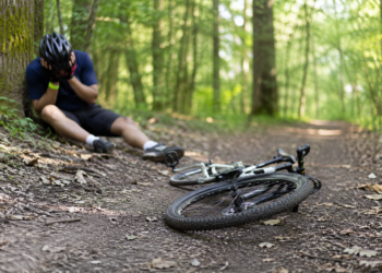 Adolescent ucrainean în vârstă de 16 ani, găsit inconștient după ce a căzut cu bicicleta în pădurea Zamca