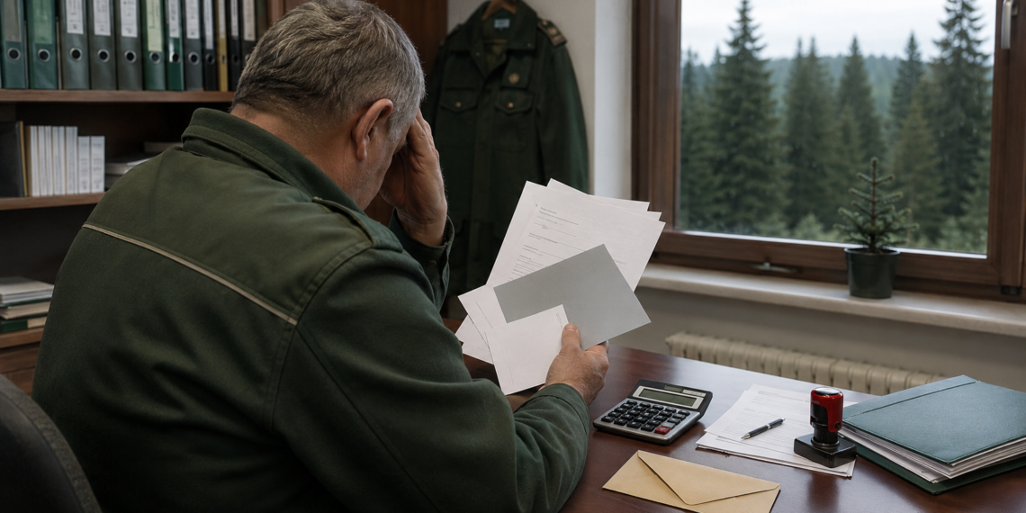 Fost angajat al Direcției Silvice Suceava, rămas fără bonusul de pensionare echivalent cu zece salarii. Tribunalul Suceava i-a respins cererea