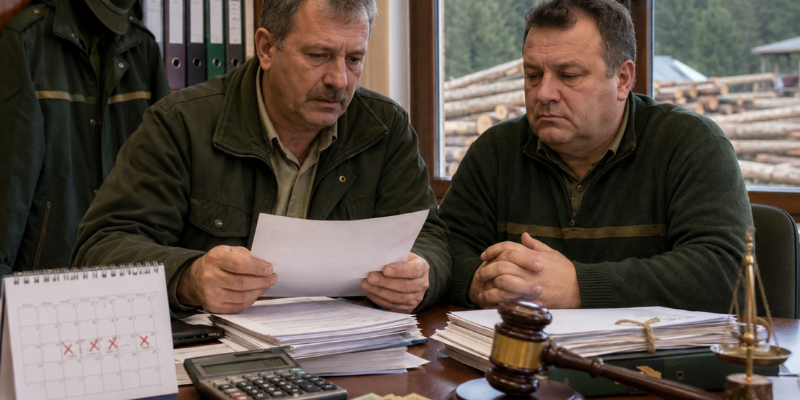 Direcția Silvică Suceava, obligată să le plătească la doi foști angajați peste 17.000 de lei de căciulă, pentru câte 33 de zile de concediu neefectuat. Ambilor le-au fost refuzate bonusurile de câte zece salarii