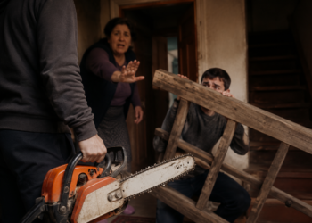Tânăr condamnat la trei ani și patru luni de închisoare după ce a încercat să-și taie fratele cu drujba, pentru că dormea în patul lui și îi fumase țigările. Victima s-a apărat cu o scară, în timp ce mama lor striga: ”Ai grijă că-ți taie capul!”