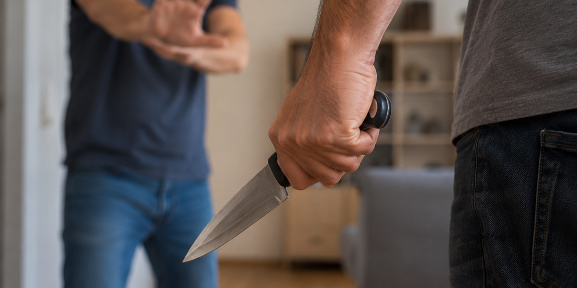 Tată reținut după ce și-ar fi atacat fiul cu un cuțit, la Vatra Dornei. Conflictul ar fi pornit de la un teren