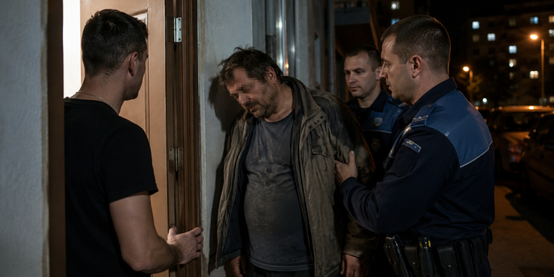 Un bărbat beat a confundat apartamentul și a intrat în locuința unui tânăr din Burdujeni, susținând că stă acolo. Polițiștii l-au condus la apartamentul în care locuia de fapt