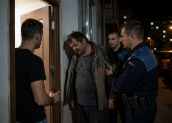 Un bărbat beat a confundat apartamentul și a intrat în locuința unui tânăr din Burdujeni, susținând că stă acolo. Polițiștii l-au condus la apartamentul în care locuia de fapt