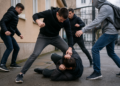 Minor care a venit cu un grup de șase tineri și a bătut un elev în curtea Colegiului Tehnic de Industrie Alimentară din Suceava, pus sub asistare zilnică. Victima a suferit o fractură de piramidă nazală: ”Bă, mai ești șmecher?”