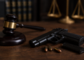 Tânăr condamnat DEFINITIV la închisoare după ce a fost prins cu un pistol neletal în mașină. Arma avea un cartuș pe țeavă