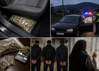 ”S-o drogat, s-o făcut mangă!” Trei tineri din zona Câmpulung Moldovenesc, condamnați după ce au mers ”la un film” pentru a cumpăra 92 de grame de canabis. Drogurile, ascunse sub scaunul unui Volkswagen, iar bunica unui consumator îi avertiza: ”Să fiți prudenți, am trei polițiști tineri în vecini