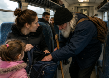 Recidivist de 67 de ani, prins cu telefonul unei fetițe după ce a cotrobăit prin bagajul mamei, într-un tren spre Suceava. Instanța i-a anulat liberarea condiționată