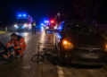 Biciclist băut, fără vestă și elemente reflectorizante, lovit de o mașină la Moara. S-a ales și cu patru amenzi de peste 2.100 de lei