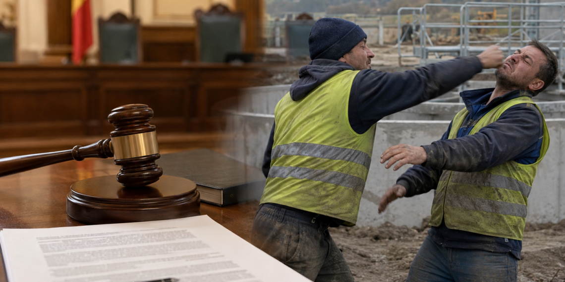Sudor fără certificat, dat afară după aproape doi ani de muncă pe șantierul stației de epurare din Dolhasca. Fostul angajat a pierdut procesul, după ce a susținut că lipsa calificării a fost invocată abia după ce a fost acuzat că l-a bătut pe șeful de șantier