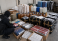 Peste 61 de MILIOANE de țigări și 9,6 tone de tutun, confiscate în șapte luni. Percheziții și în Suceava într-un dosar cu contrabandă, mii de litri de alcool, armă, carne de vânat și 17 tone de substanțe pentru plante