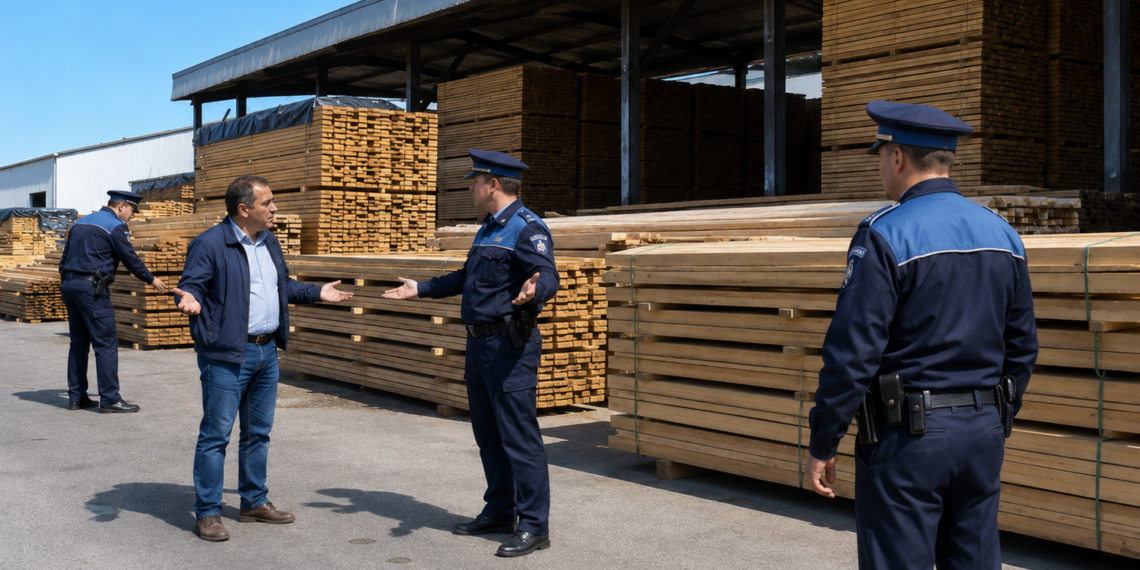 Peste 1.000 de metri cubi de cherestea ”dispăruți” dintr-un depozit din Suceava. În SUMAL existau, fizic nu. Dosar penal și confiscare de 771.213 lei
