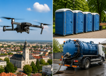 Adio drone pentru Poliția Locală Suceava. Cei 250.000 de lei vor fi cheltuiți pe toalete publice și vidanje