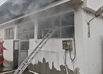 Incendiu la clădirea în care funcționează morga din Gura Humorului. Focul ar fi pornit de la o candelă lăsată aprinsă