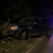 Șofer fără permis și băut, reținut după ce a fugit de polițiști și a abandonat Land Rover-ul într-un gard, la Bogata