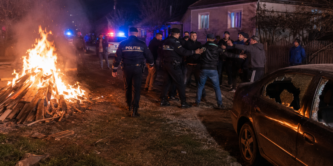 Mai mulți localnici din Dragoșa au fost bătuți și amenințați cu moartea într-un scandal în care a fost incendiată și o stivă de lemne aparținând unei femei. Trei bărbați au fost reținuți: doi au plecat acasă sub control judiciar, iar unul a fost arestat preventiv